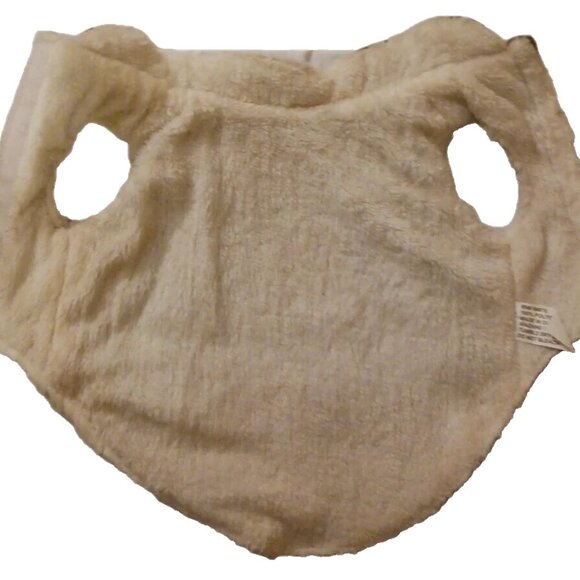 Tan Brown Corduroy Pet Winter Jacket Faux Fleece-Lined Unisex Apparel NWT - Picture 8 of 9